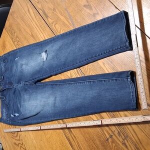 DEMOCRACY Jeans Womens 8 BLUE AB SOLUTION DENIM Preowned Used Pants
